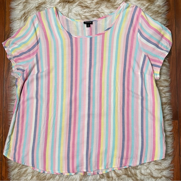 Torrid Abbey rayon slub top - Picture 4 of 8